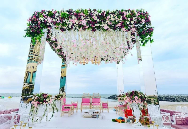 10 Mandap Decor Ideas and Designs That Are Perfect for a Beach Wedding in Goa