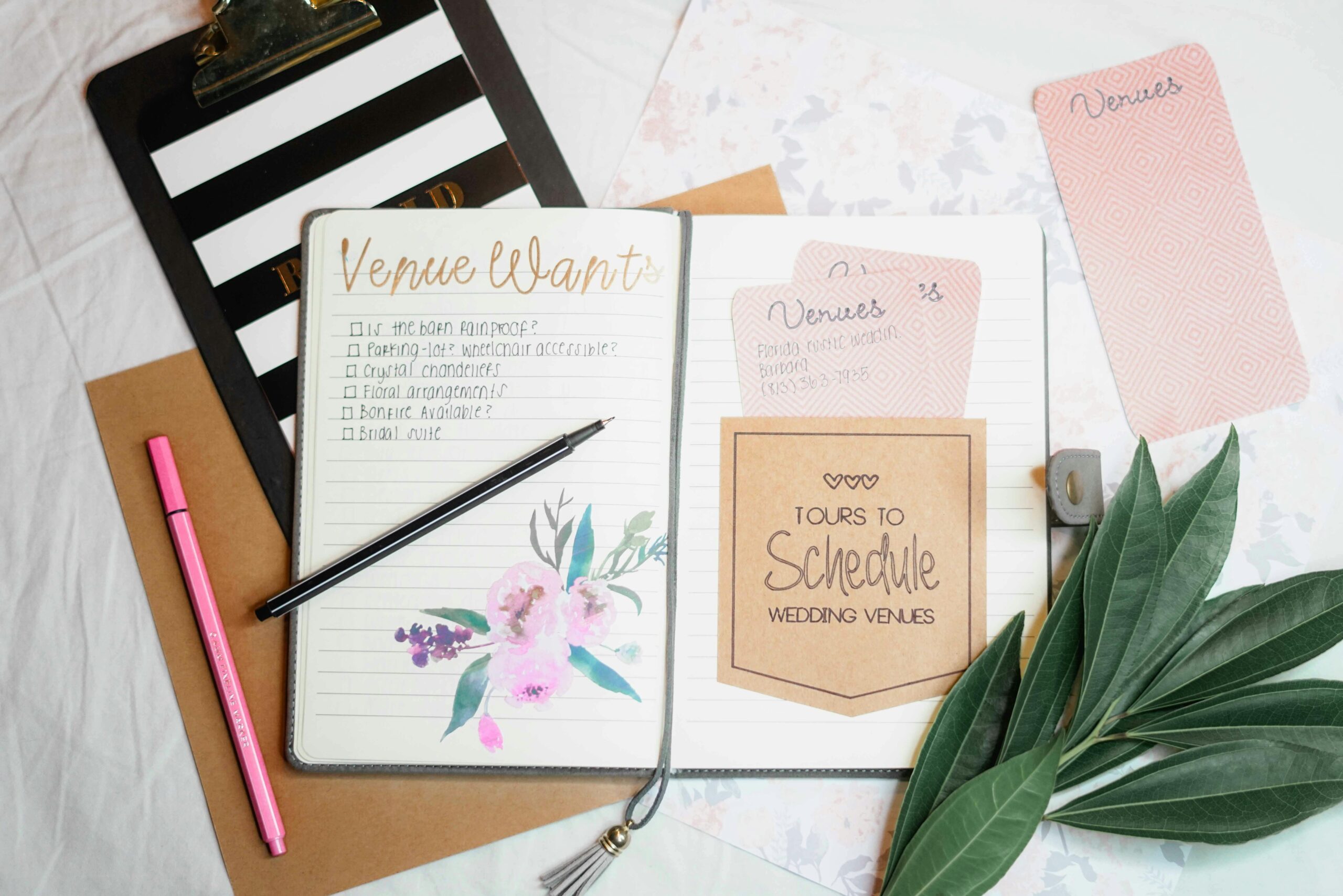 Wedding Venue Hunting Checklist
